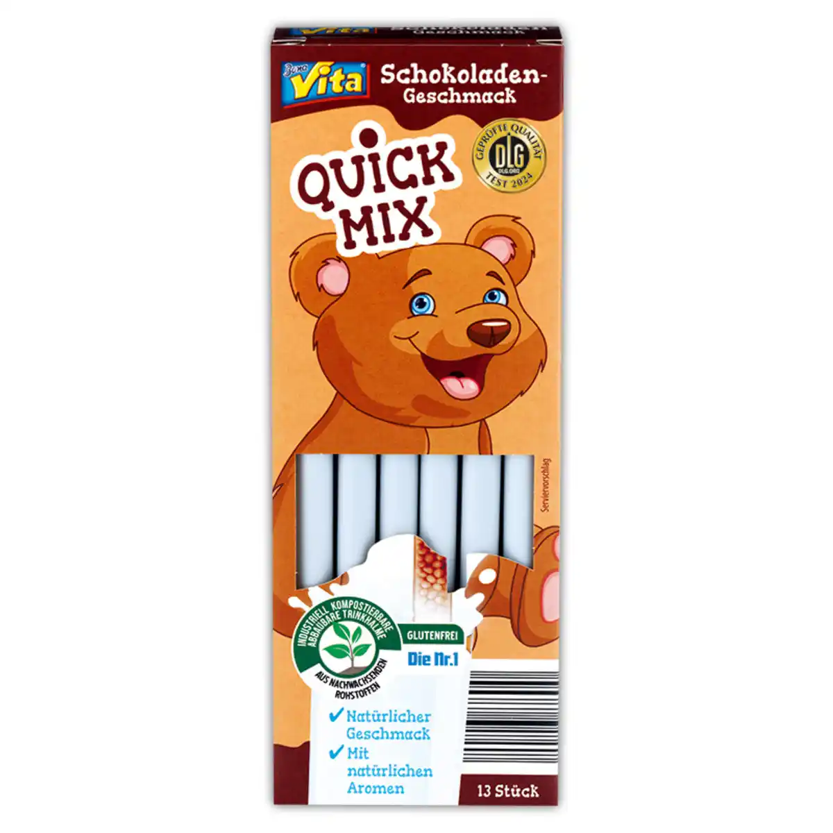 Bild 1 von Bona Vita Quick Mix Milchtrinkhalme