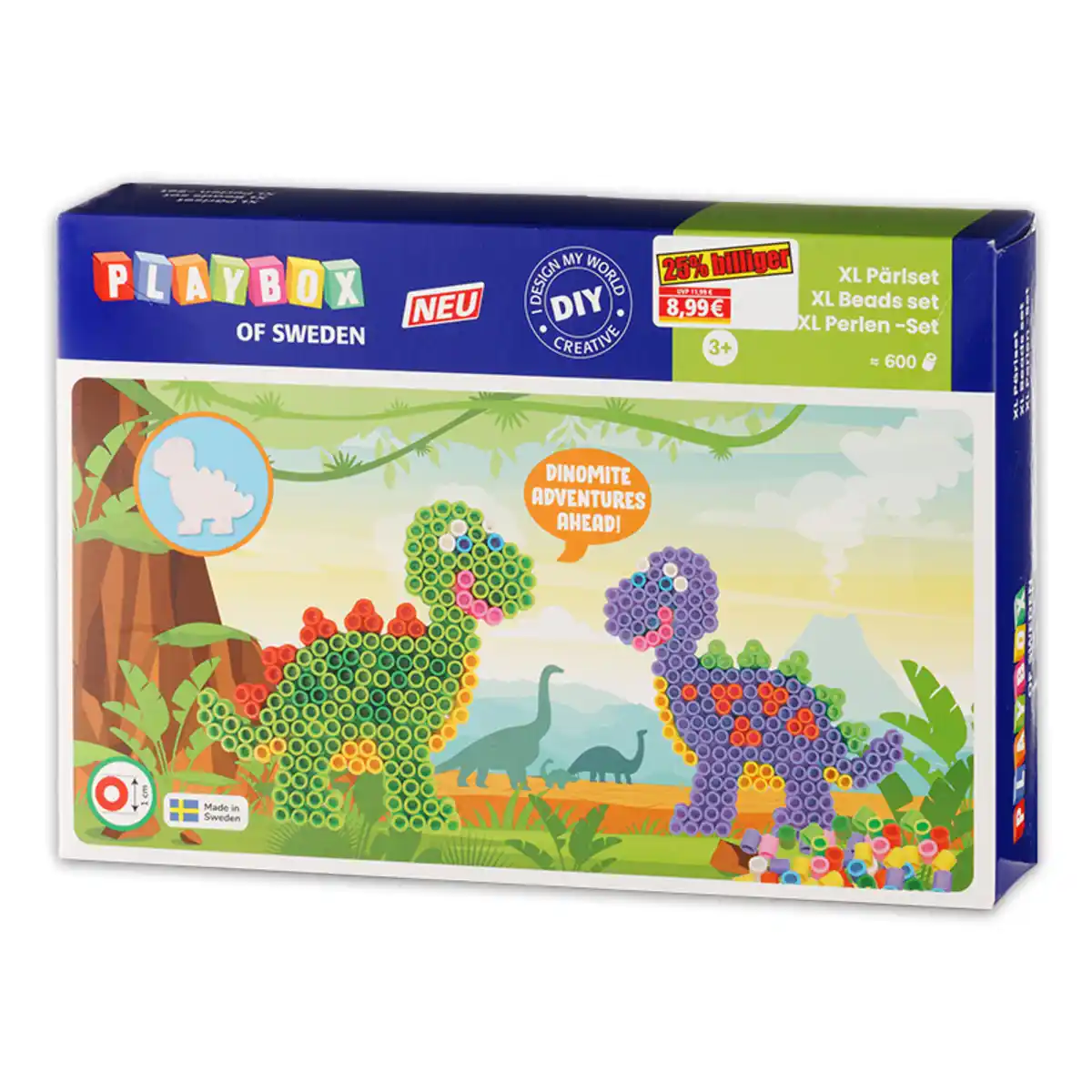 Bild 1 von PLAYBOX Bügelperlen-Set