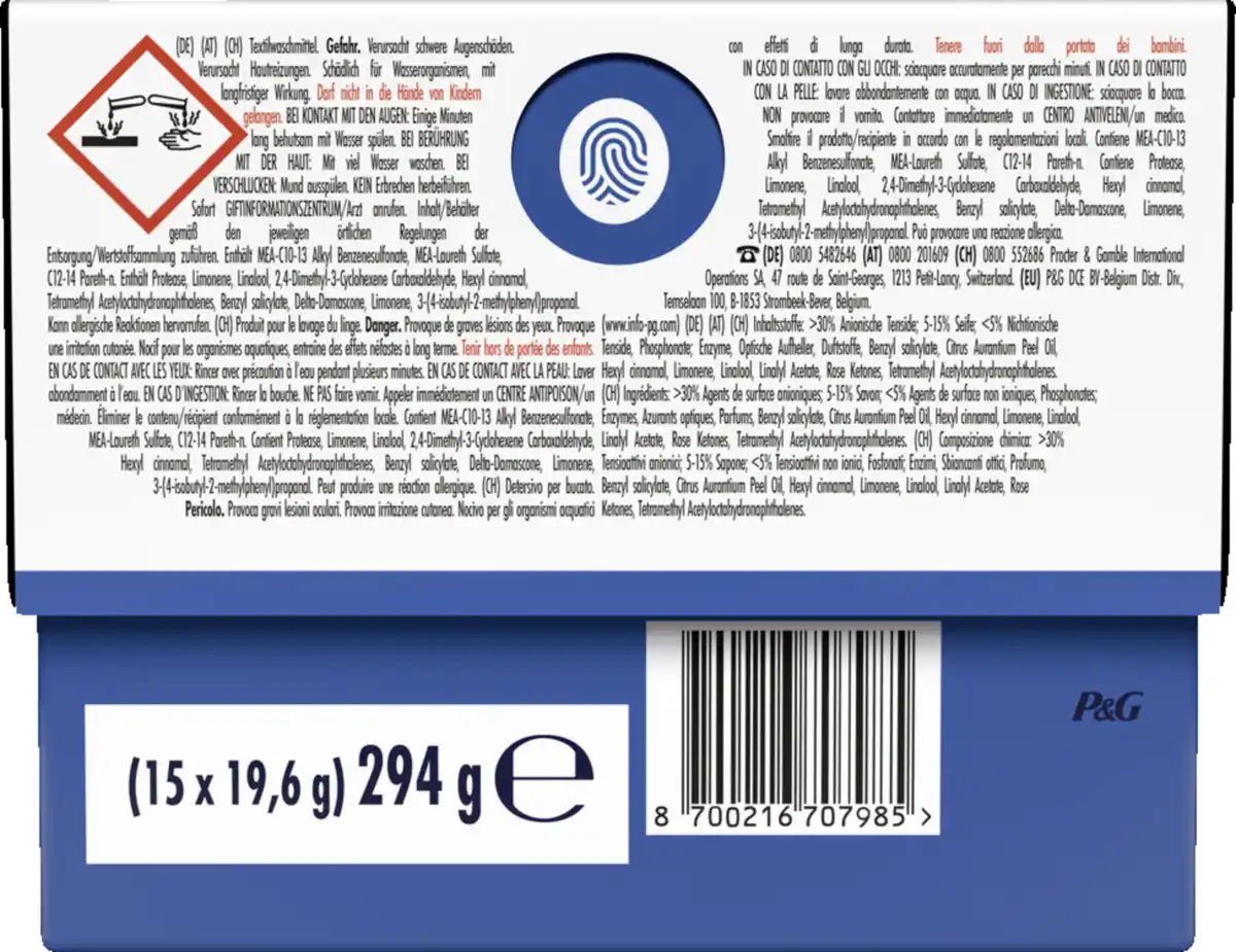 Bild 3 von Lenor Universalwaschmittel Pods Aprilfrisch 15 WL