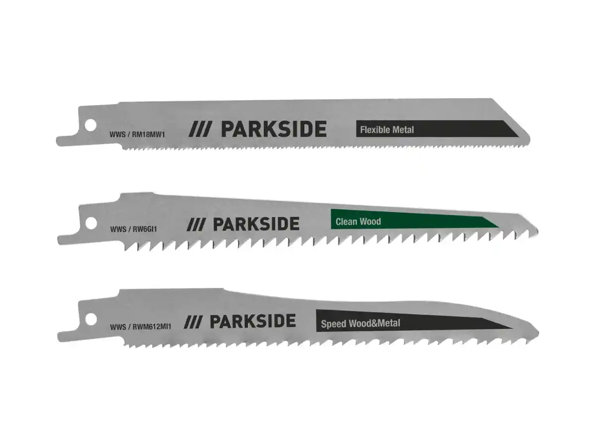 Bild 1 von PARKSIDE® Säbelsägeblatt-Set, 3-teilig