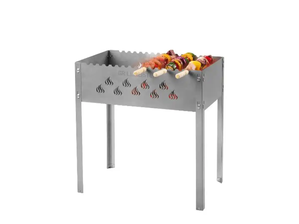 Bild 3 von GRILLMEISTER Schaschlik-Holzkohlegrill »KANSAS«, inkl. 6 Grillspieße