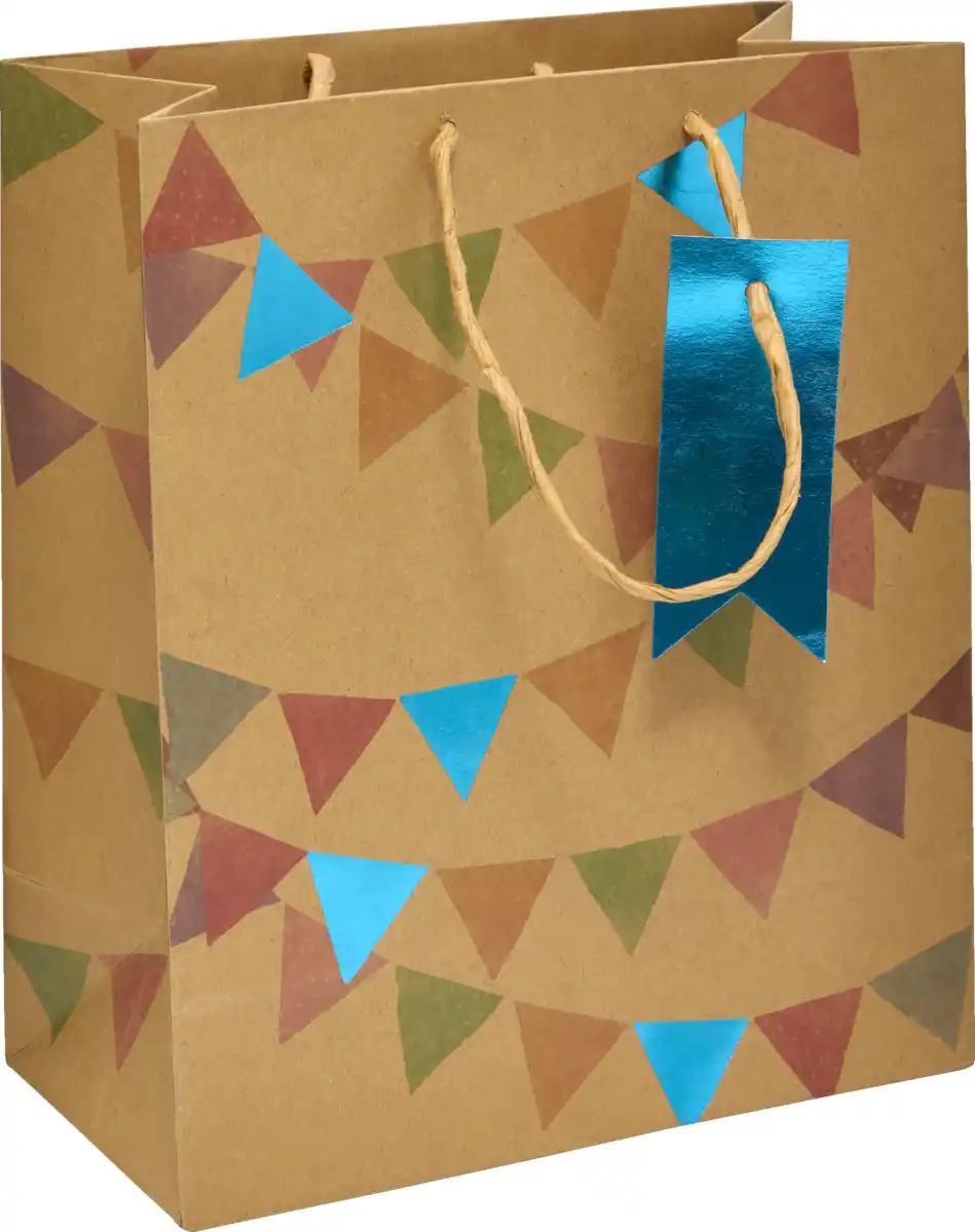 Bild 2 von DEKOWELT ST Packpapiertüten m. flex. Henkel FS 25