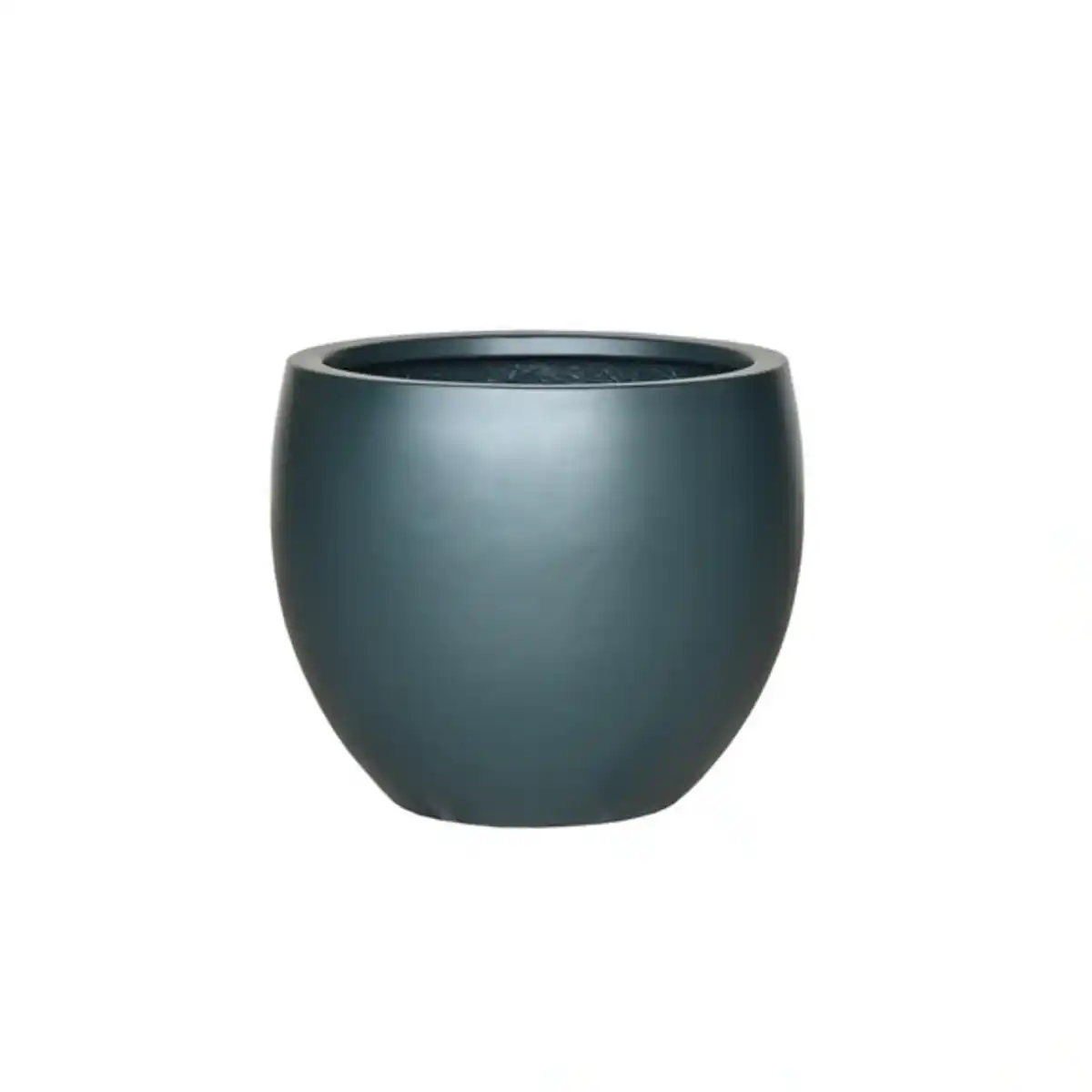 Bild 1 von Pflanzgefäß »Rivo«, dunkelgrün, rund, BxHxL: 34 x 29 x 34 cm