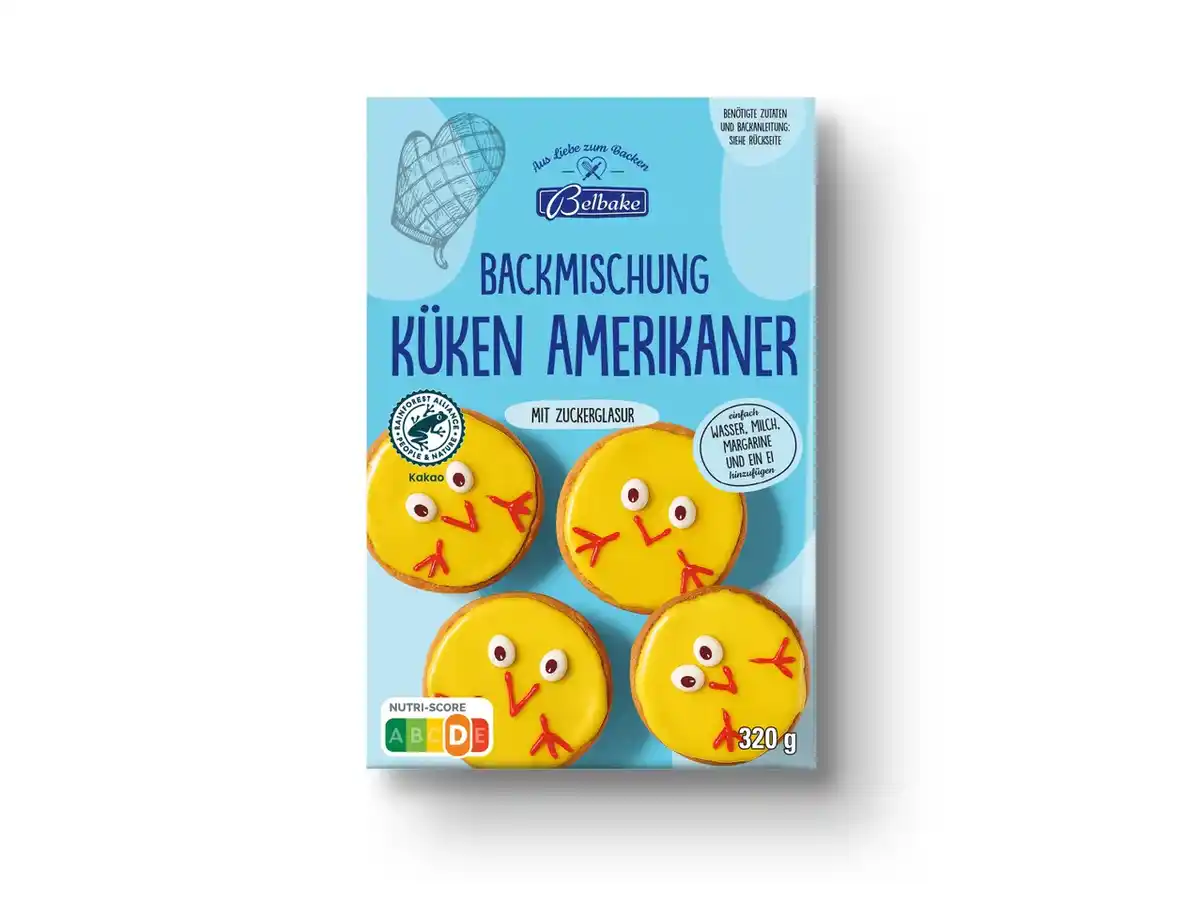 Bild 1 von Belbake Backmischung Küken Amerikaner,  320 g