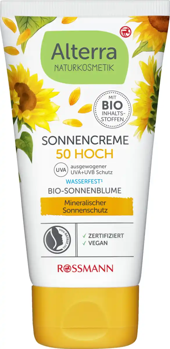 Bild 1 von Alterra NATURKOSMETIK Sonnencreme LSF 50, 75 ml