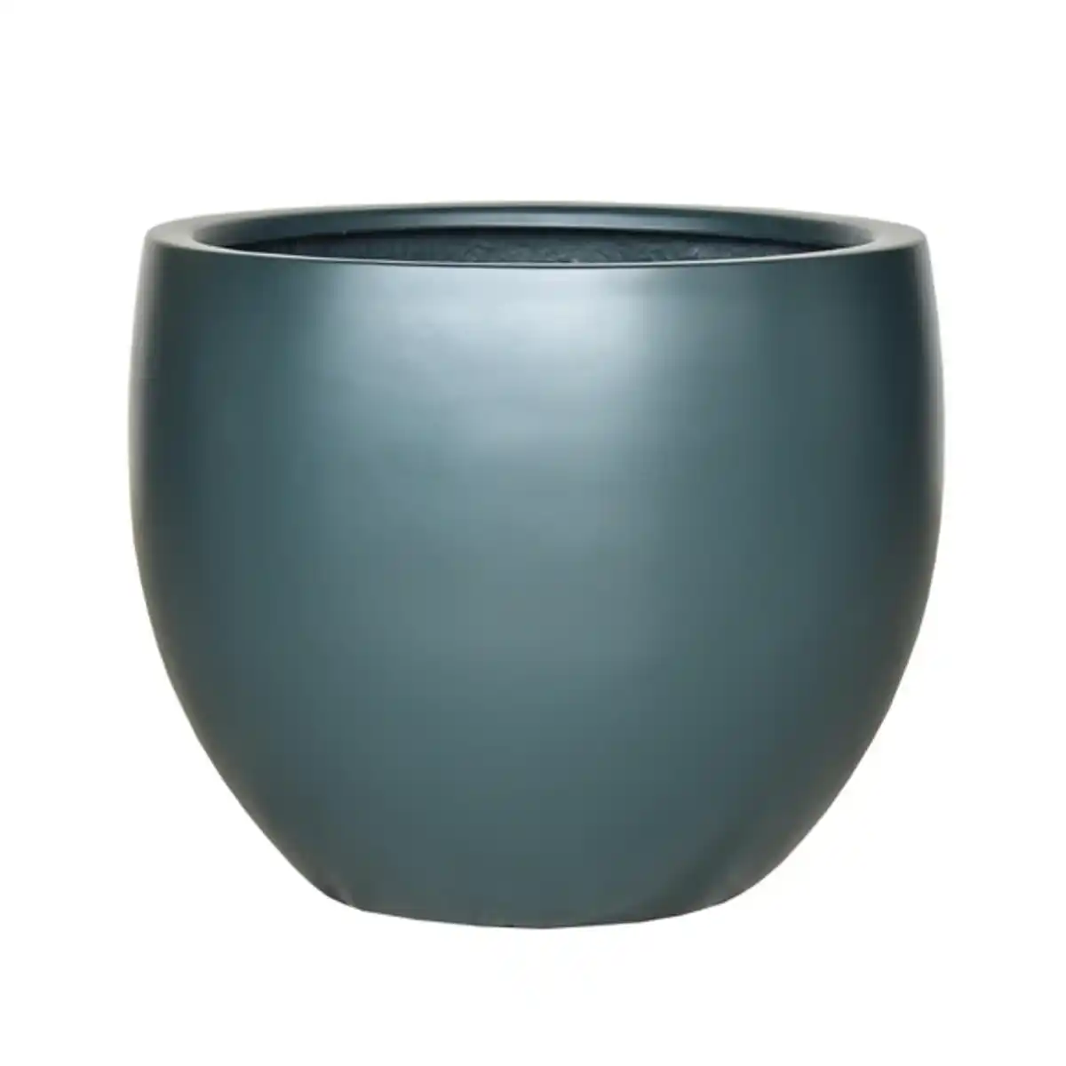 Bild 1 von Pflanzgefäß »Rivo«, dunkelgrün, rund, BxHxL: 55 x 43 x 55 cm