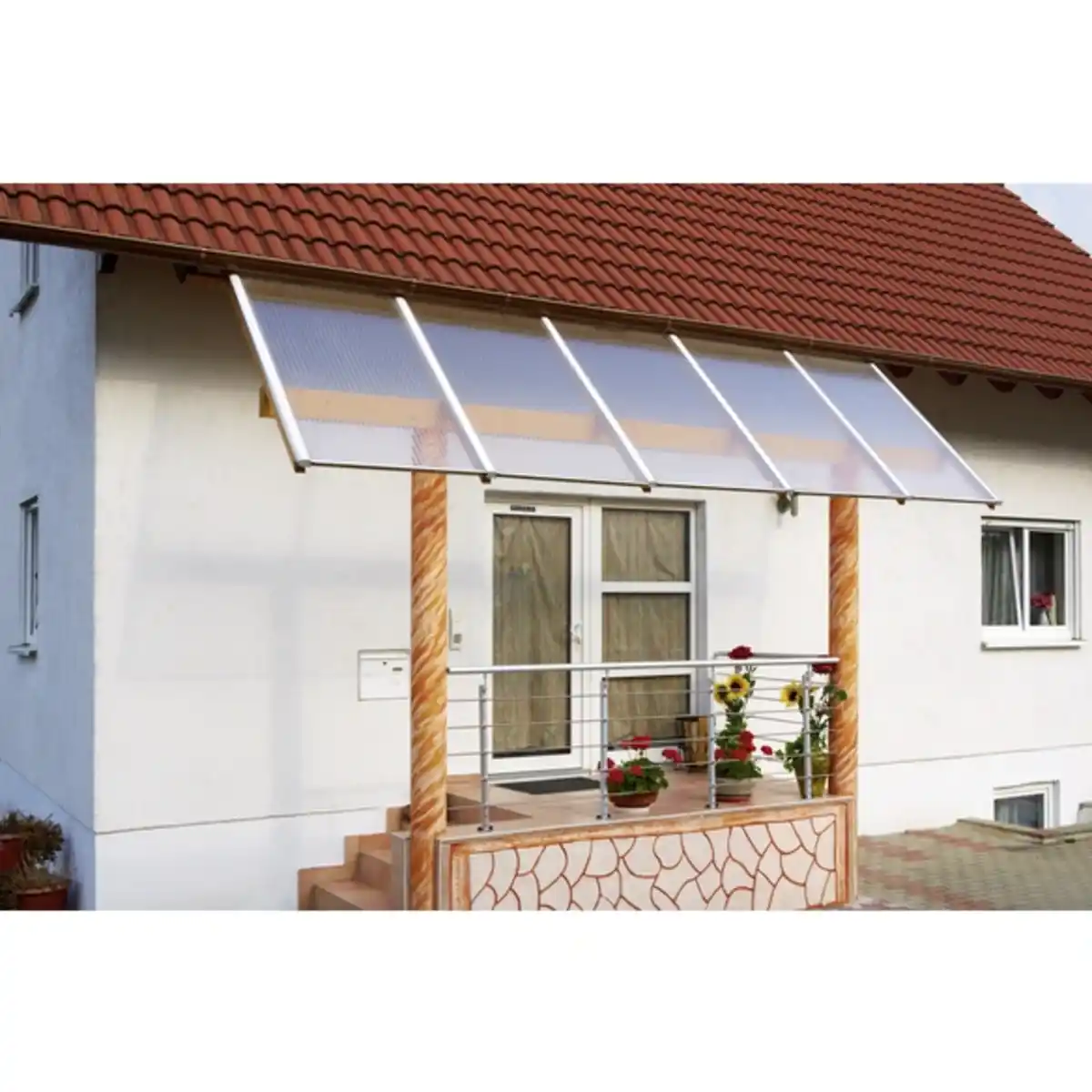 Bild 2 von GUTTA Dachplatte, Breite: 980 mm, transparent, Polycarbonat (PC)