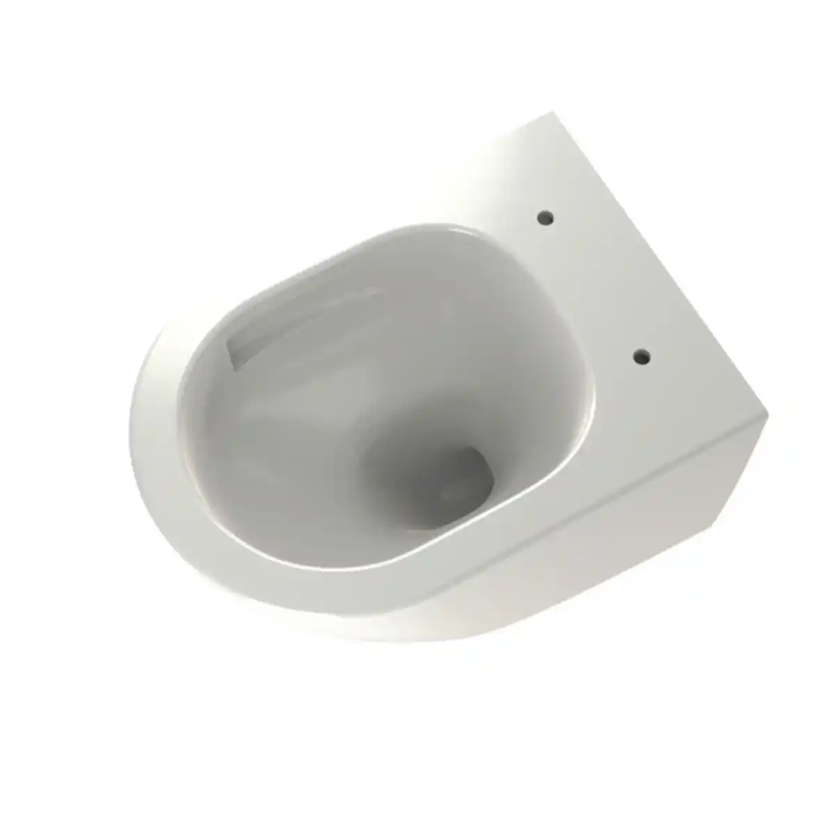 Bild 3 von WELLWATER Wand WC, weiß, Keramik, BxLxT: 36 x 50 x 35 cm