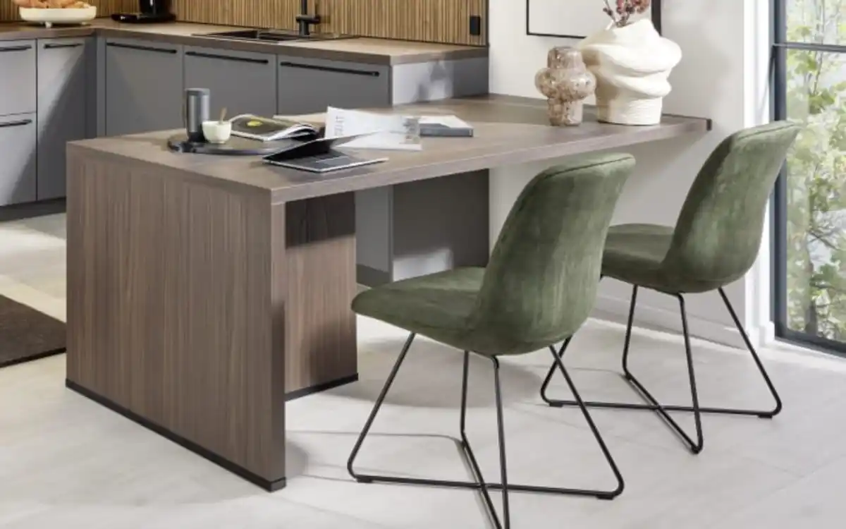 Bild 4 von Nobilia - Einbauküche Sunta, schiefergrau, inkl. Privileg Elektrogeräte