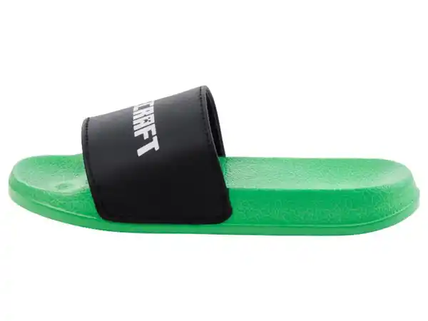 Bild 3 von Kinder Pantoletten mit Minecraft Druck