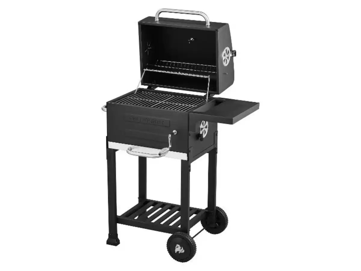 Bild 4 von GRILLMEISTER Holzkohle-Komfortgrill Mini »KANSAS«, mit Warmhalterost