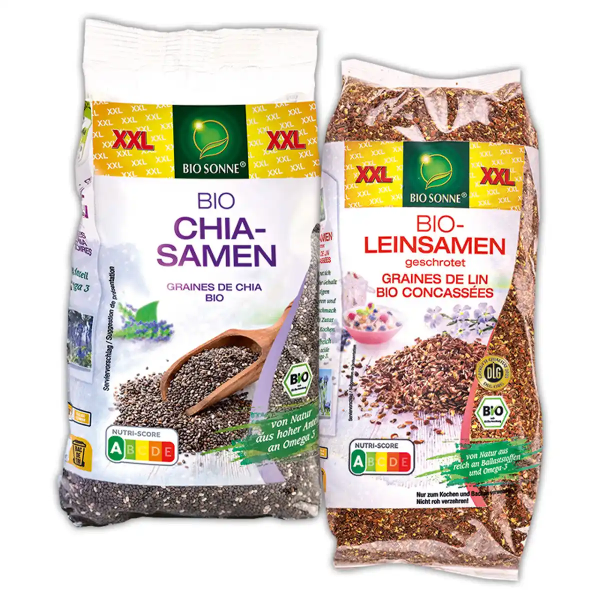 Bild 1 von Bio Sonne Bio-Leinsaat / Chia-Samen XXL