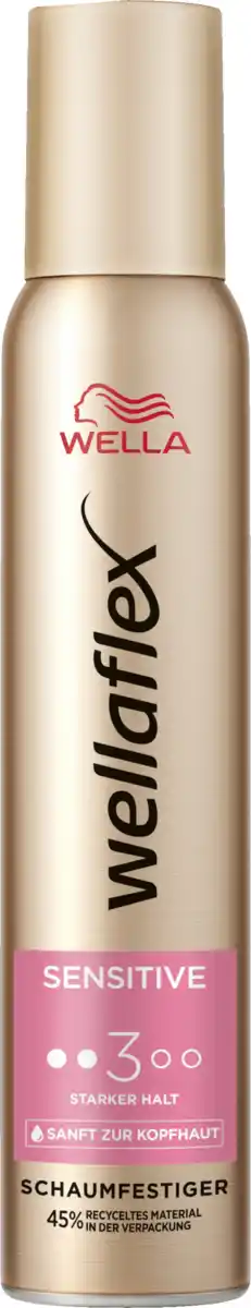 Bild 1 von Wella Wellaflex Sensitive Schaumfestiger, 200 ml