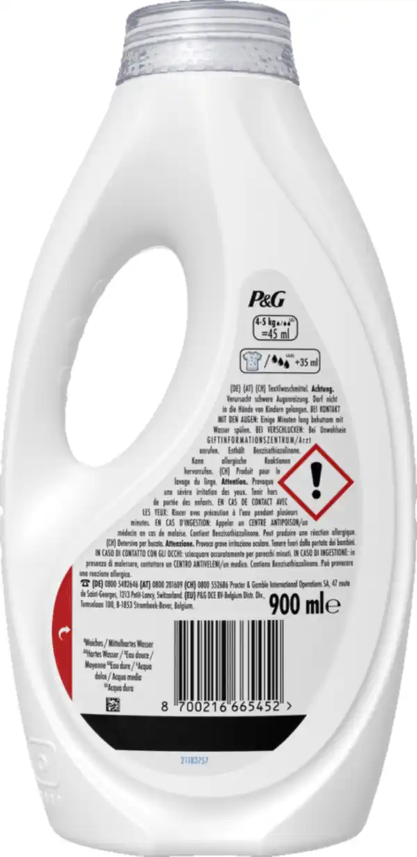 Bild 2 von Lenor Vollwaschmittel Flüssig Aprilfrisch 20 WL