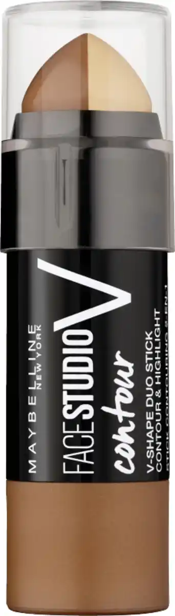 Bild 1 von Maybelline New York Face Studio Contouring Duo-Stick V-Shape Medium, 7 g