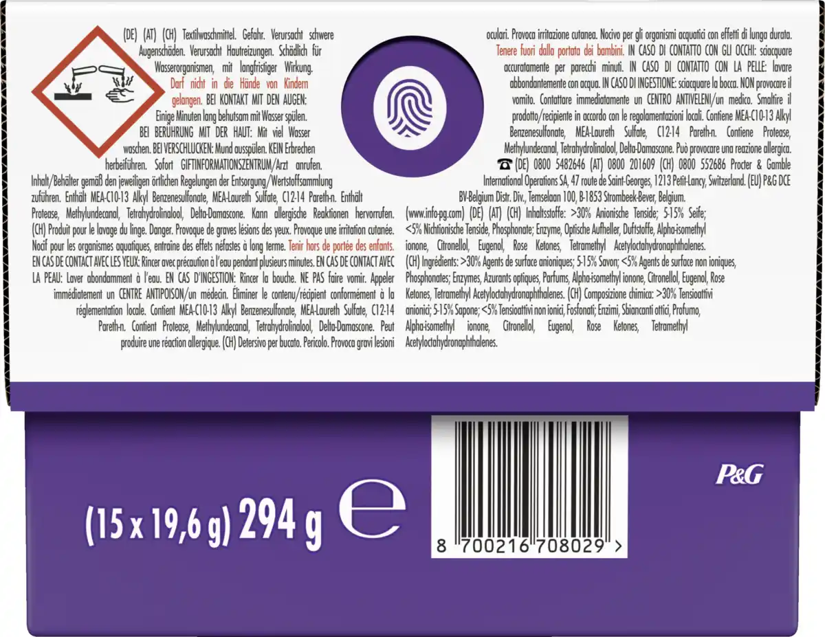 Bild 4 von Lenor Colorwaschmittel Pods Blütentraum 15 WL