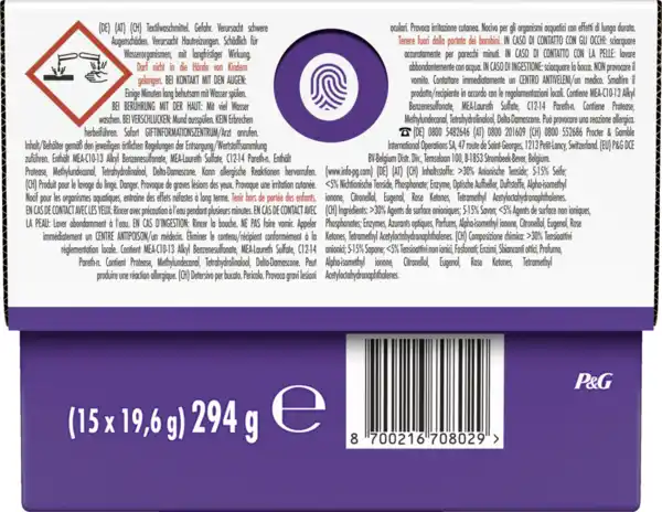 Bild 4 von Lenor Colorwaschmittel Pods Blütentraum 15 WL