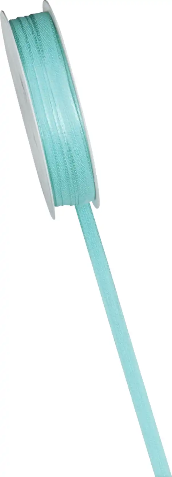Bild 2 von DEKOWELT LAVPKT Geschenkband matt türkis 6mm/ 8m, 8 m