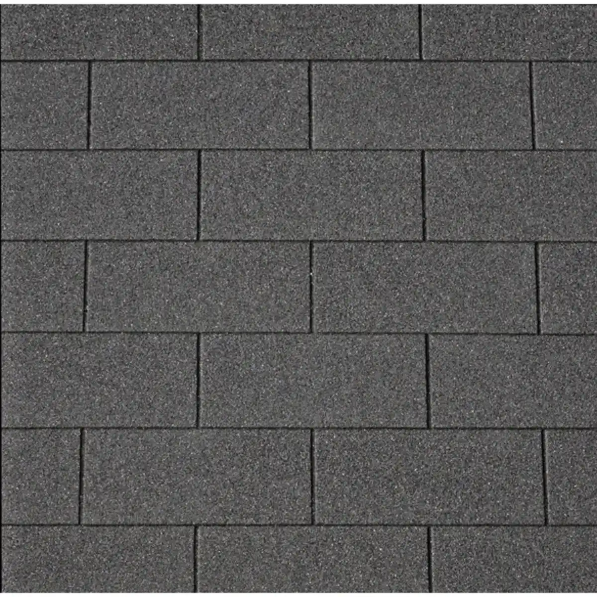 Bild 1 von RENOVO Dachschindel, Bitumen, schwarz, Paketinhalt: 2 m²