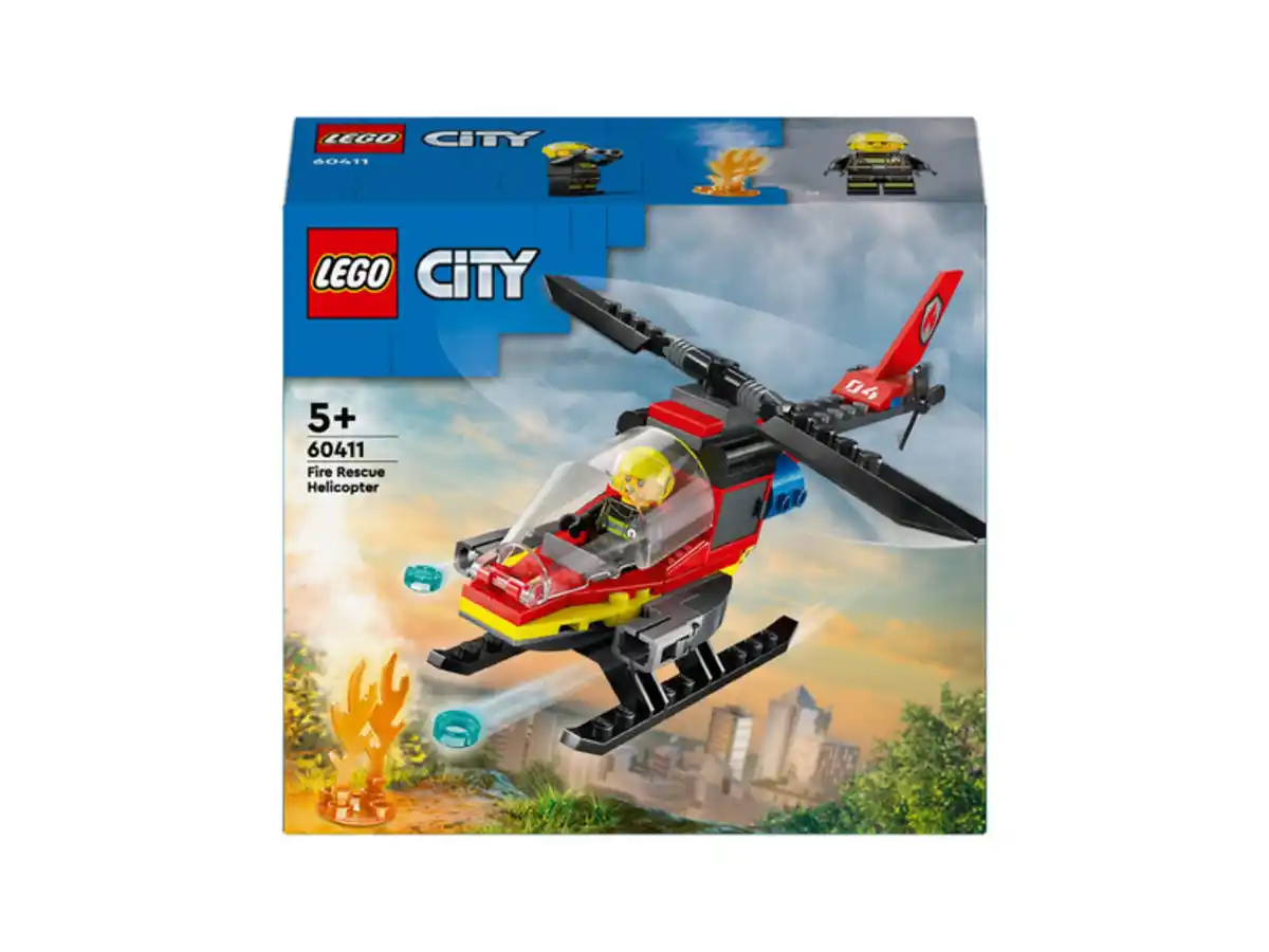 Bild 1 von LEGO® City 60411 »Feuerwehrhubschrauber«