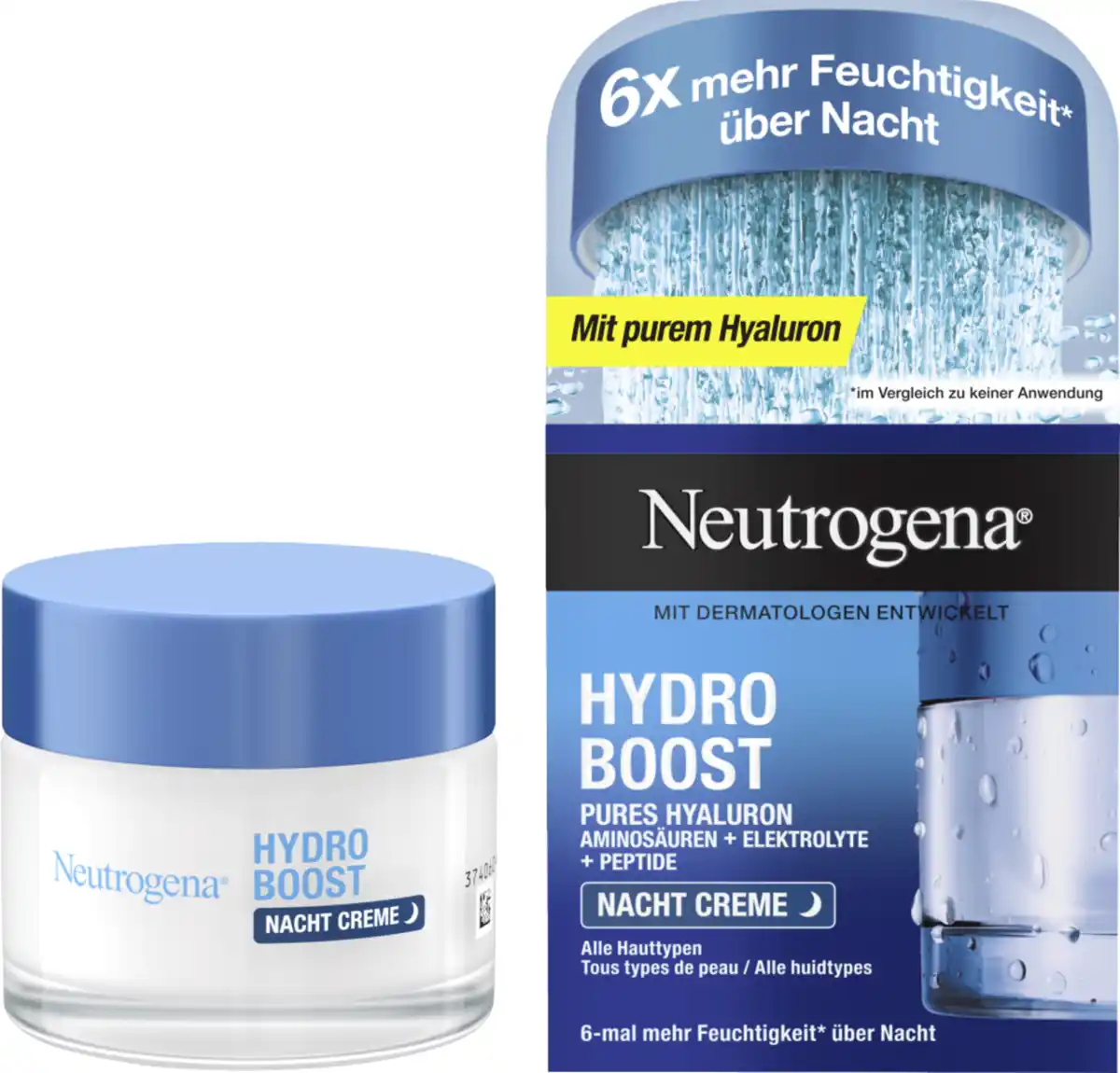 Bild 1 von Neutrogena Hydro Boost Nacht Creme, 50 ml