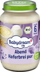 Babydream Bio Abend Haferbrei pur, 190 g