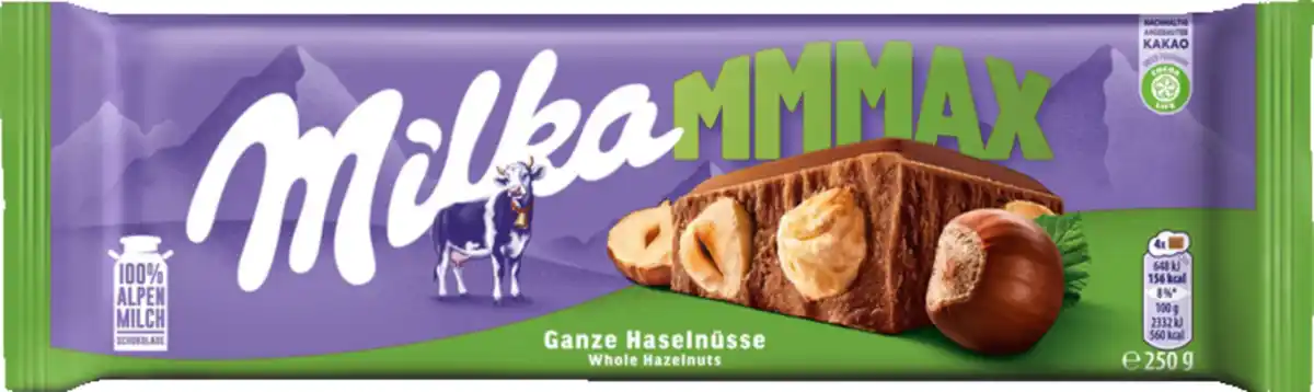 Bild 1 von Milka Mmmax Ganze Haselnüsse, 250 g
