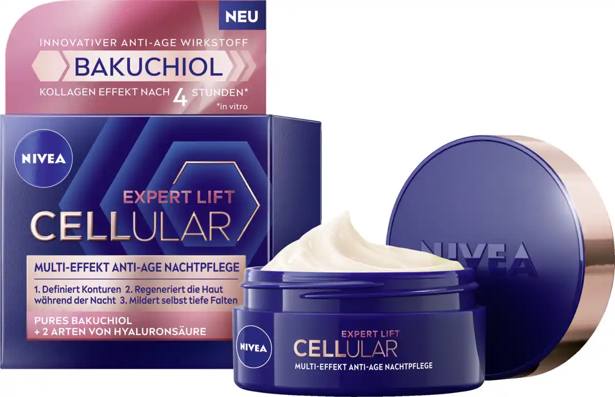 Bild 3 von NIVEA Expert Lift Cellular Multi-Effekt Anti-Age Nachtpflege, 50 ml