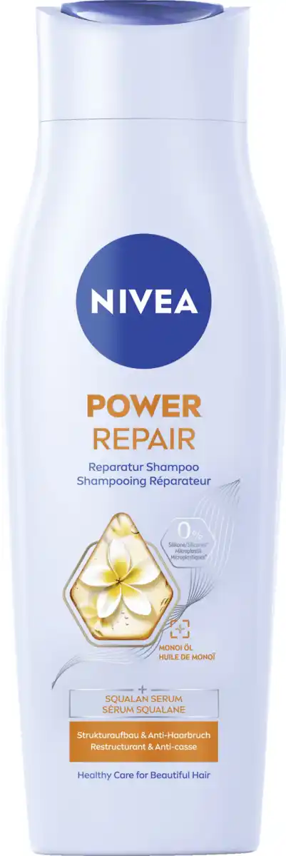 Bild 1 von NIVEA Power Repair Reparatur Shampoo, 250 ml