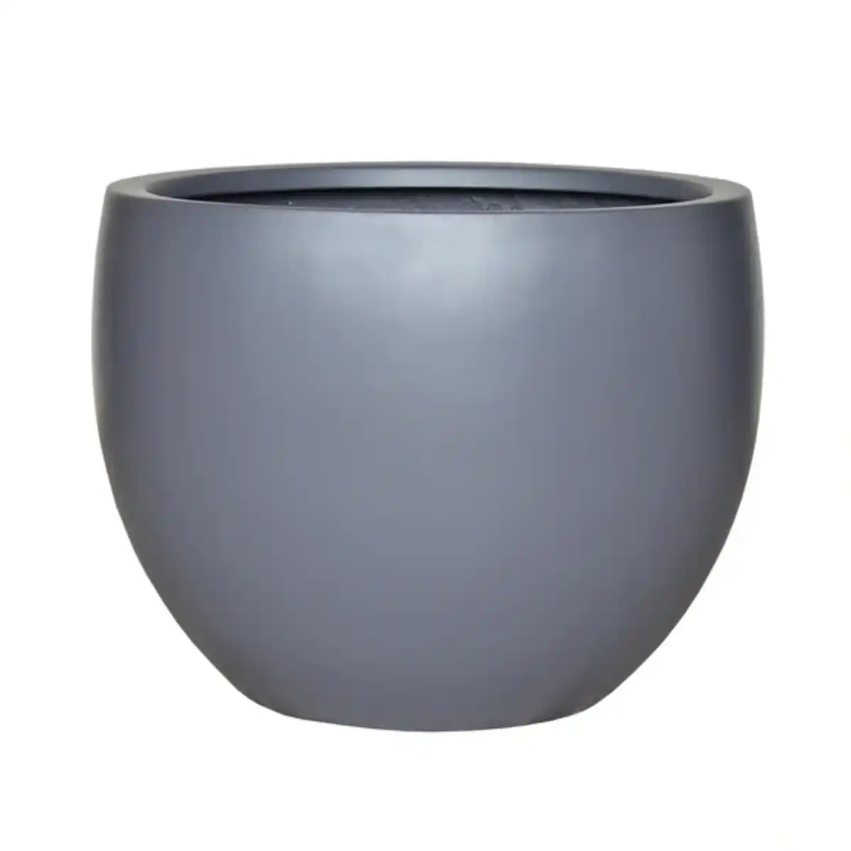 Bild 1 von Pflanzgefäß »Rivo«, dunkelgrau, rund, BxHxL: 55 x 43 x 55 cm