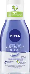 NIVEA Double Effect Augen Make-Up Entferner, 125 ml