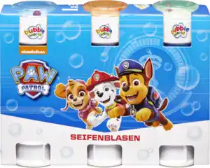 nickelodeon Seifenblasen - Paw Patrol 3er-Set, 180 ml