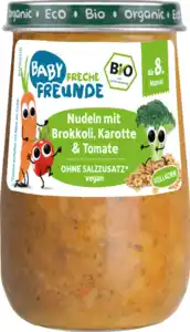 Freche Freunde Menü Nudeln mit Brokkoli, Karotte & Tomate ab dem 8. Monat