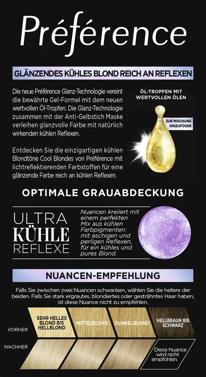 Bild 4 von L’Oréal Paris Préférence Cool Blondes 8.1 Helles kühles Blond