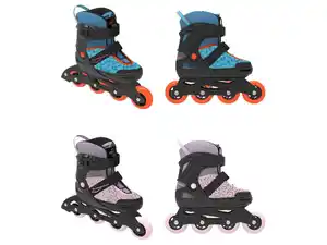 CRIVIT Kinder-Softboot-Inlineskates, mit Anziehhilfe und Tragegriff