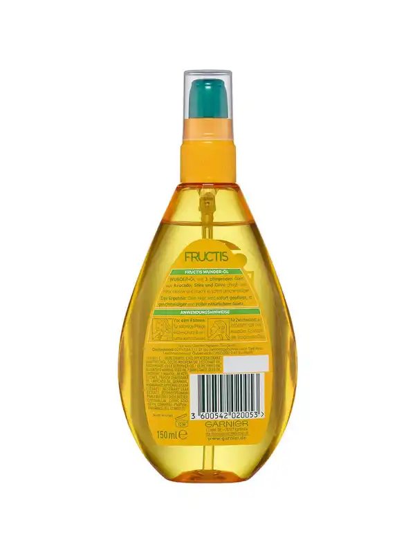 Bild 2 von Garnier Fructis Haaröl Oil Repair Wunder-Öl Trockenes & Strapaziertes Haar, 150 ml