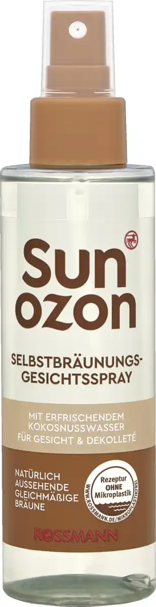 Bild 1 von sunozon Selbstbräuner-Gesichtsspray, 150 ml