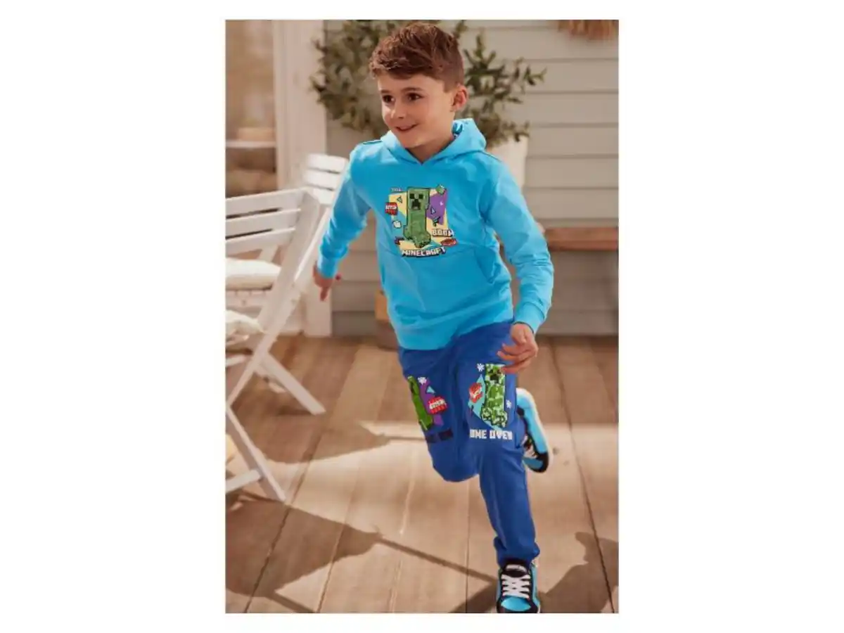 Bild 3 von Kinder Kapuzenpullover, mit Print