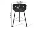 Bild 4 von GRILLMEISTER Rundgrill »GRG 33 A1«, Ø 33 cm
