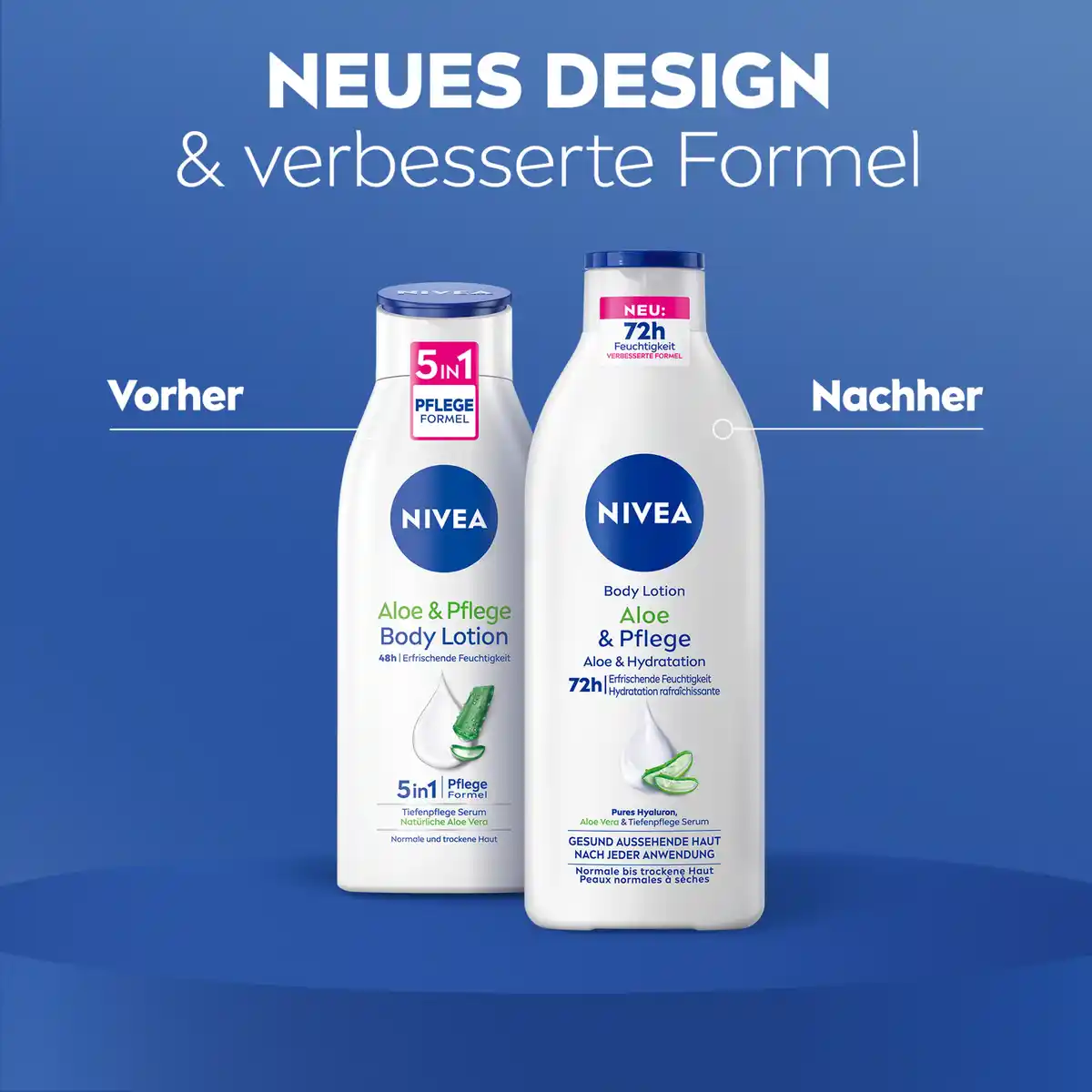 Bild 3 von NIVEA Body Lotion Aloe & Pflege, 400 ml