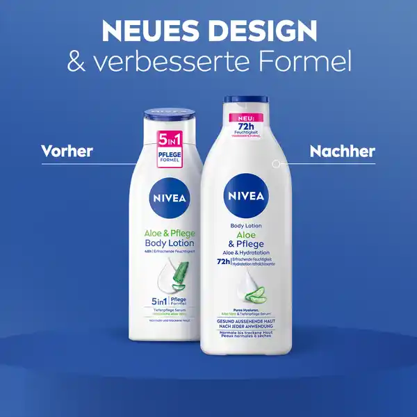 Bild 3 von NIVEA Body Lotion Aloe & Pflege, 400 ml