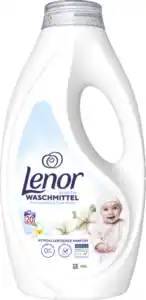 Lenor Sensitivwaschmittel Flüssig Baumwollblüte & Tiaré-Blume 20 WL