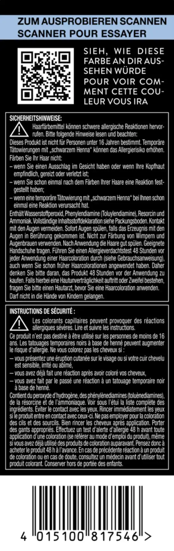 Bild 2 von Syoss Coloration 12_59 Kühles Platinblond