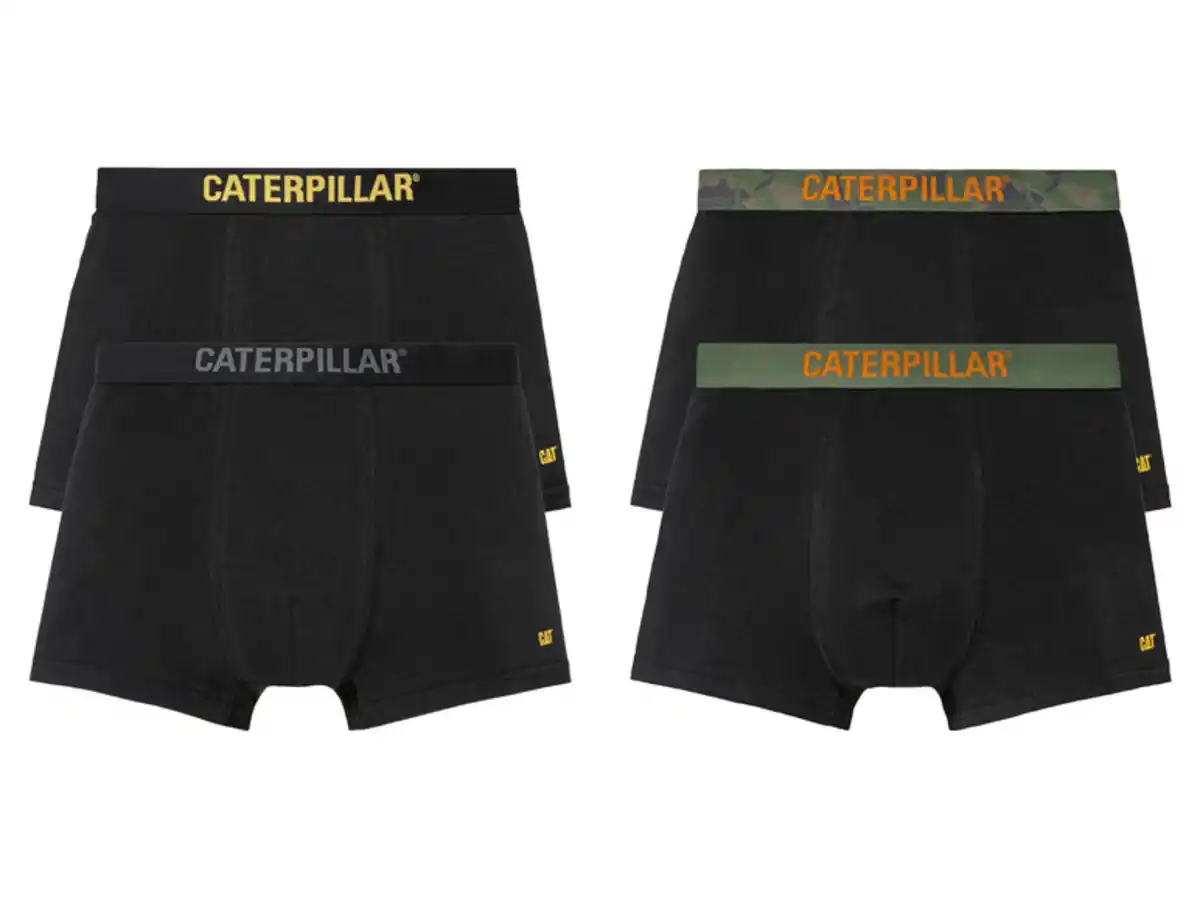 Bild 1 von Caterpillar Herren Boxershorts, 2 Stück, mit Baumwolle