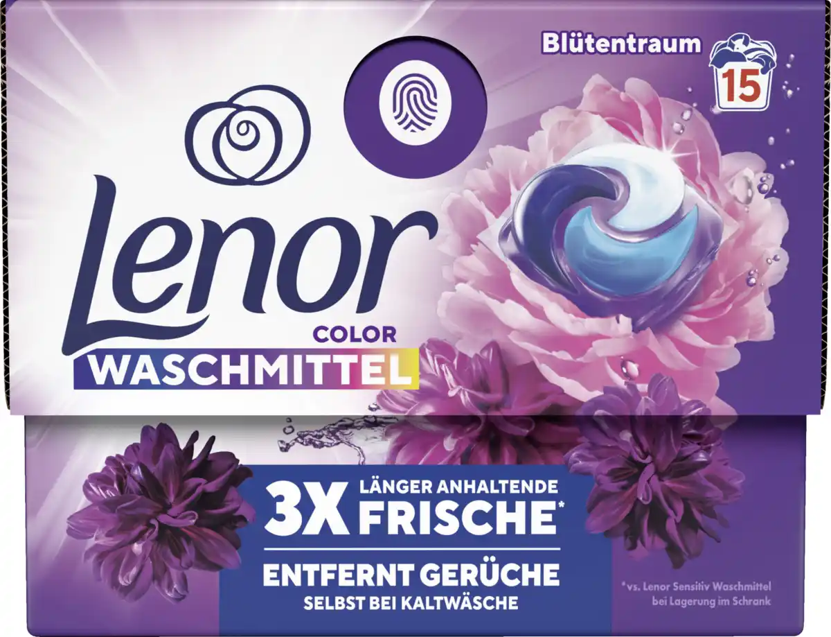 Bild 1 von Lenor Colorwaschmittel Pods Blütentraum 15 WL