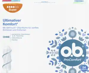 o.b. ProComfort Tampons Super