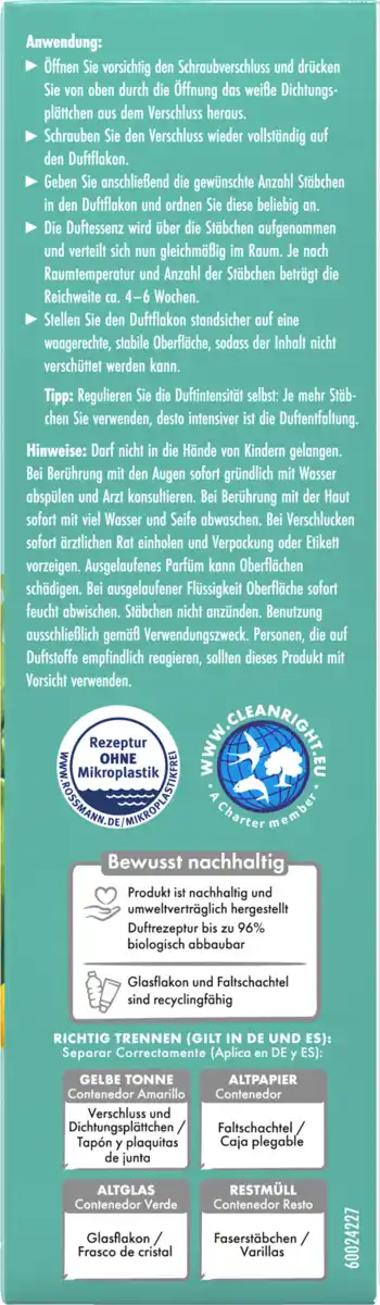 Bild 2 von domol Perfume & Style Raumduft Summer Rain, 50 ml