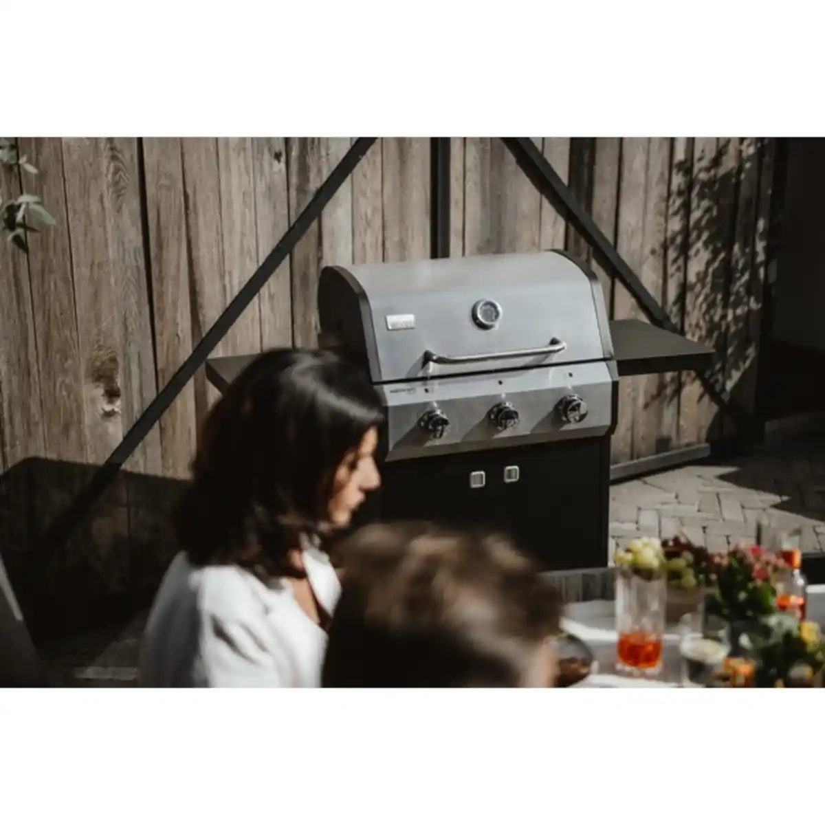 Bild 3 von Mr. GARDENER Gasgrill »North Bay Next«, 3 Brenner,Grillfäche: 62 x 42 cm