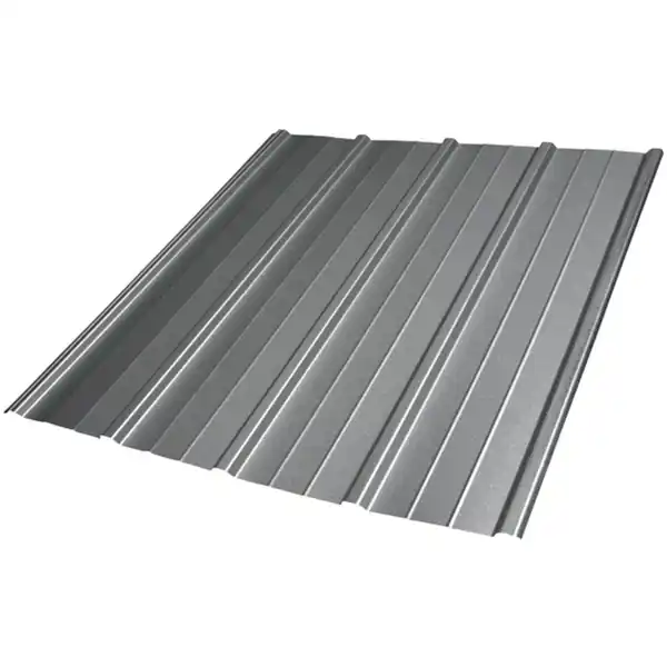 Bild 1 von Stahltrapezprofil »25-275R«, BxL: 1140 x 2000 mm, Stärke: 0,5 mm, Aluminium/Stahl/Zink, silberfarben