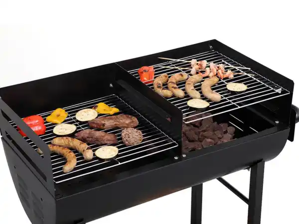 Bild 4 von tepro Grillfass »Detroit« mit 2 separaten Grillrosten